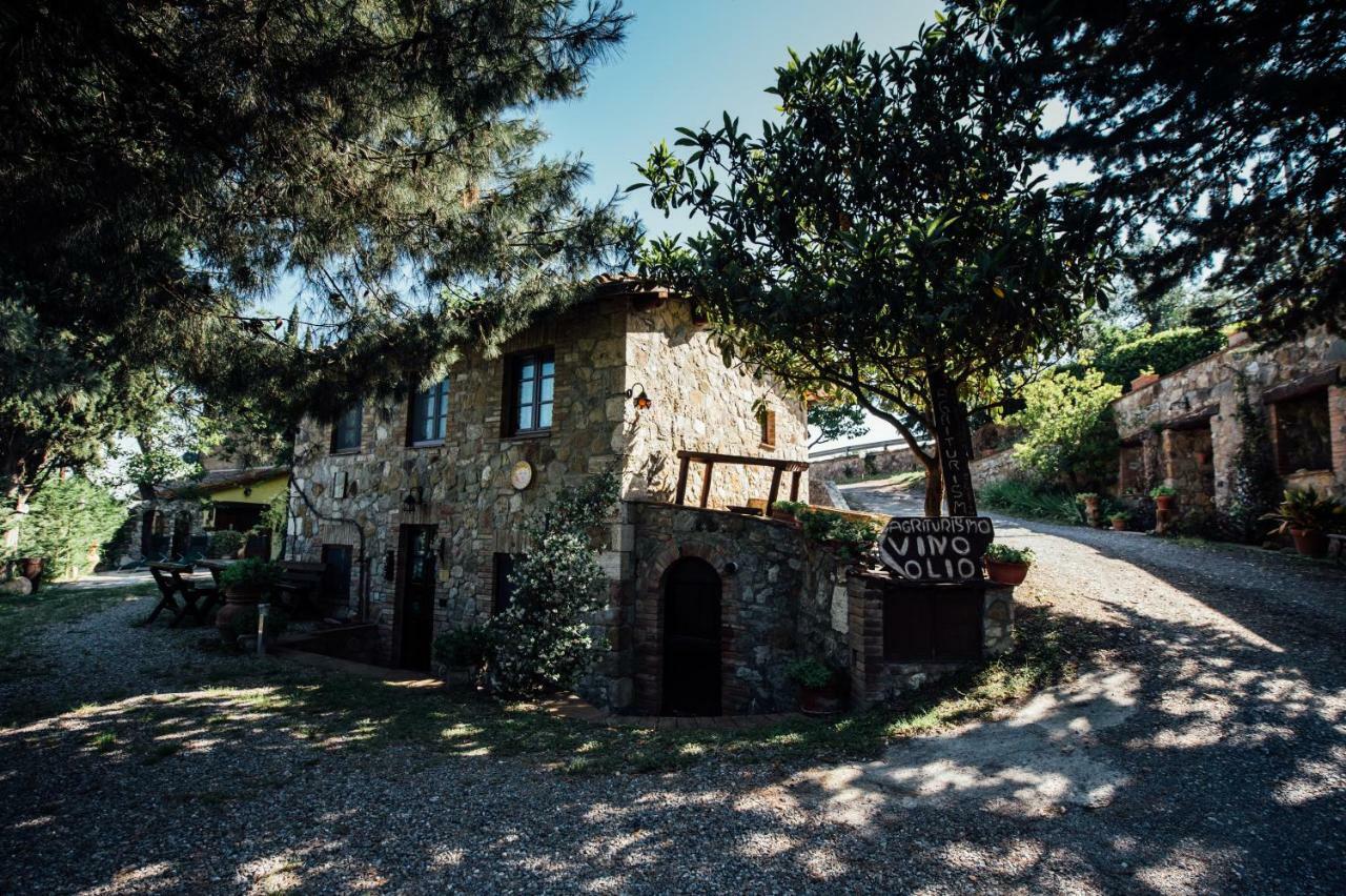 Agriturismo Il Noce Castiglione dʼOrcia Eksteriør billede